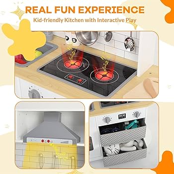 その他 MODERN KITCHEN CHILDREN PLAY HOUSE Deluxe Modern Kitchen | Delta Children